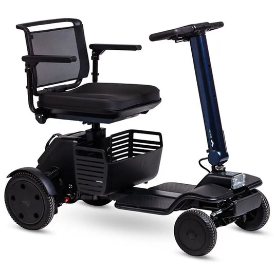 Mobility World Ltd UK: Whill Model R 4-Wheel Portable Mobility Scooter Iconic Blue_img