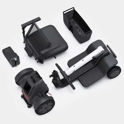 Mobility World Ltd UK: Whill Model R 4-Wheel Portable Mobility Scooter Disassembled