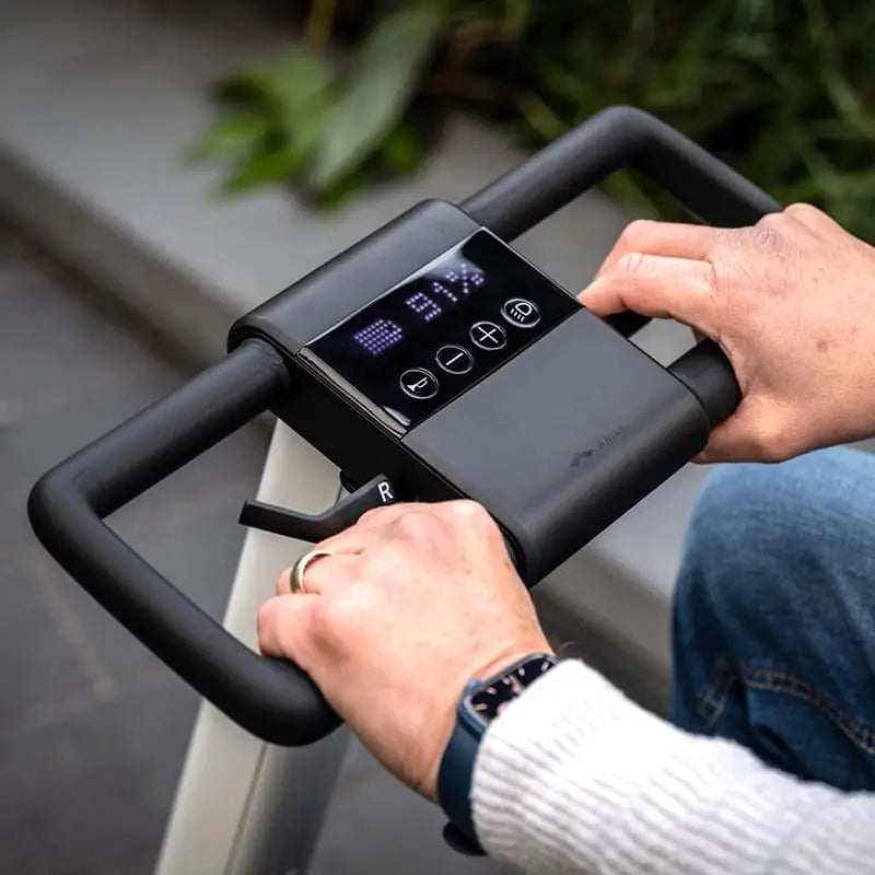 Mobility World Ltd UK: Whill Model R 4-Wheel Portable Mobility Scooter LED display
