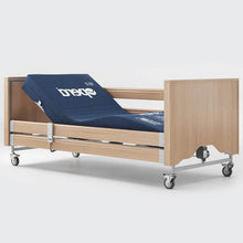 Load image into Gallery viewer, The Opera Enclosed 3ft Classic Profiling Bed With Cot Sides is perfect for those who need a little bit of extra help when it comes to getting in and out of bed. The bed can be raised to a nursing height of 80cm, making it easy for carers to provide assistance.