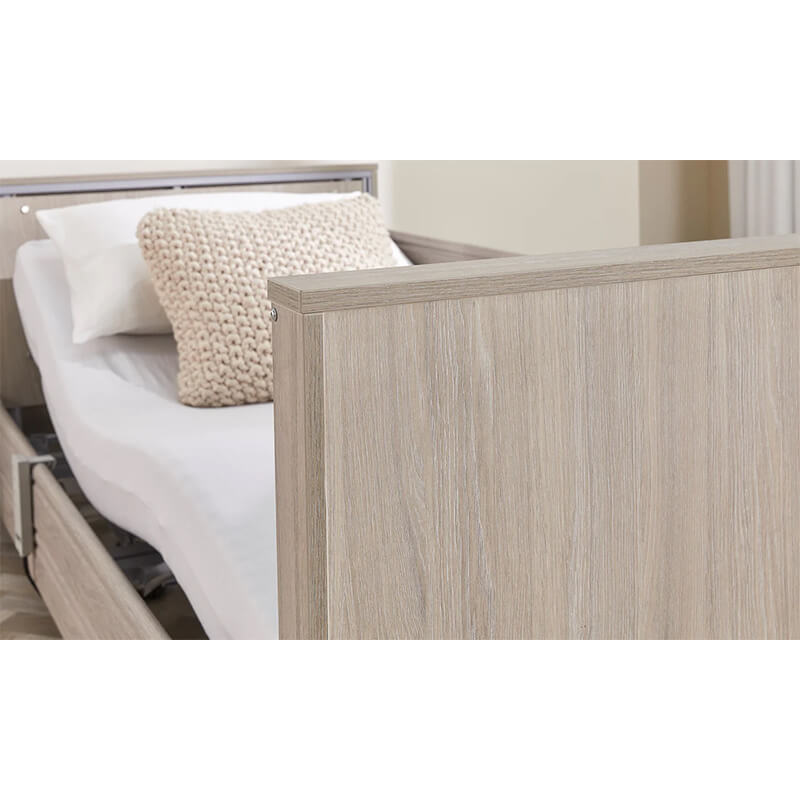 The Opera Enclosed 3ft Classic Profiling Bed With Cot Sides is perfect for those who need a little bit of extra help when it comes to getting in and out of bed. The bed can be raised to a nursing height of 80cm, making it easy for carers to provide assistance.