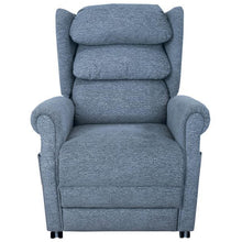 Load image into Gallery viewer, mobility_world_ltd_uk_cartmel_waterfall_back_independent_dual_motor_riser_recliner_chair_front_view