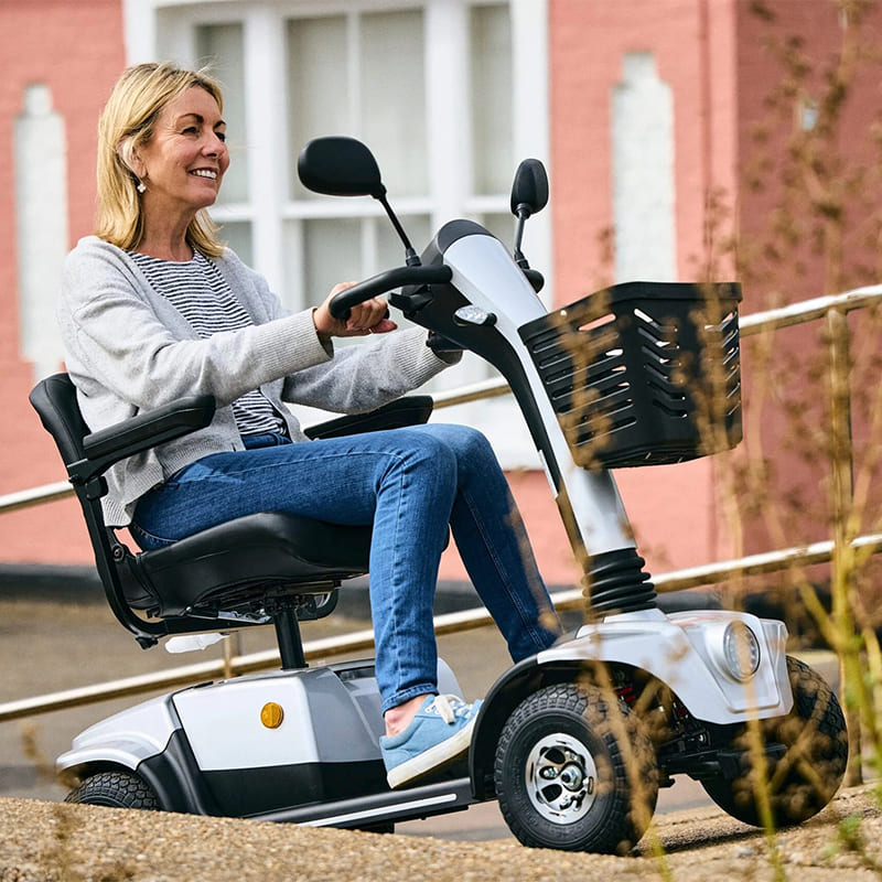 Experience effortless mobility with the eMove 4, an advanced pavement scooter crafted for maximum convenience. As part of our Essentials range, the eMove 4 easily dismantles into lightweight parts, making it simple to transport and store.

Powered by dependable SLA battery technology, it provides reliable performance on every trip. Designed to be sturdy yet budget-friendly, the eMove 4 is the ideal companion for daily journeys, offering an ideal blend of affordability, durability, and style.