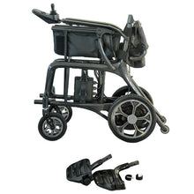 Load image into Gallery viewer, mobility_world_ltd_uk_mway_carbon_fibre_folding_powerchair_folded