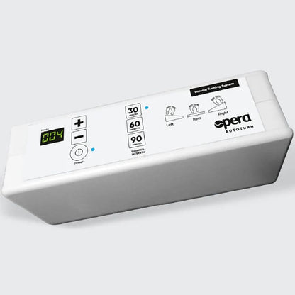 Opera AutoTurn Lateral Turning System is a device that can help to prevent the development of pressure sores. It is designed for users who are at high risk of developing these sores, and it works by automatically turning the user so that they are relieved of pressure. This can help to prevent sores from forming, and it can also help to minimize the pain and discomfort that can be associated with them. The AutoTurn is a simple and effective way to help keep you comfortable and protected from pressure sores.