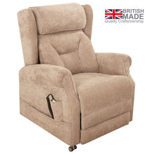 Load image into Gallery viewer, mobility_world_ltd_uk_stanton_lateral_back_independent_quad_motor_riser_recliners_ascot_biscuit