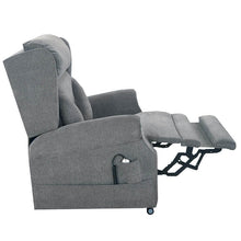 Load image into Gallery viewer, mobility_world_ltd_uk_stanton_lateral_back_independent_quad_motor_riser_recliners_chair_side_on_footrest_up