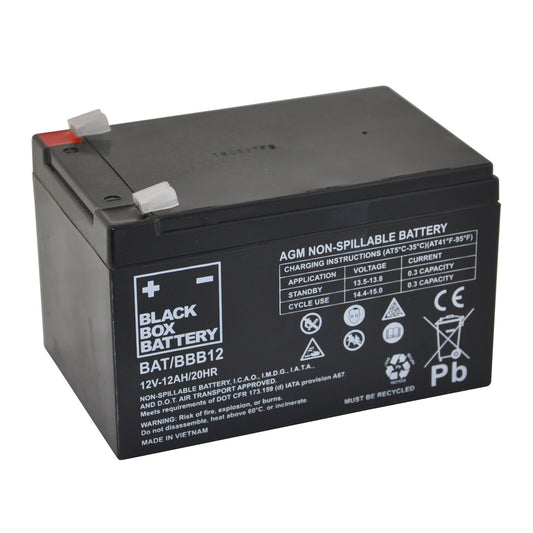 12Ah Black Box AGM Battery_img