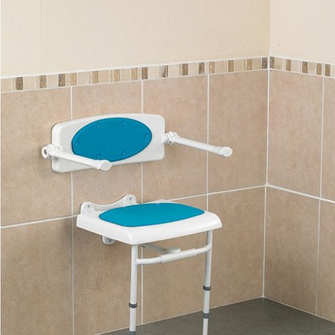 Savanah® Wall Mounted Shower Seats - Optional Backrest Cushion