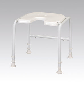 Days White Line Shower Stool