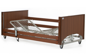 Alerta Classic Low Profiling Bed With Integral Side Rails & Electrically Adjustable Backrest