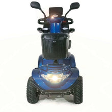 Load image into Gallery viewer, Super-Grip-Tyres-Mobility-World-Ignite-Ultimate-Mobility-Scooter-blue-UK