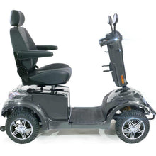 Load image into Gallery viewer, Dual-USB-Charging-Mobility-World-Ignite-Ultimate-Mobility-Scooter-Grey-UK