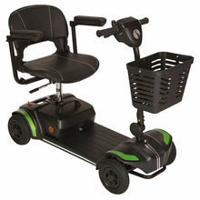 Load image into Gallery viewer, Mobility-World-LTd-UK-Rascal-Velumili-Transportable-Mobility-Scooter-Green-Lightning