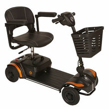 Load image into Gallery viewer, Mobility-World-LTd-UK-Rascal-Velumili-Transportable-Mobility-Scooter-Orange-Sunset