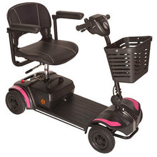 Load image into Gallery viewer, Mobility-World-LTd-UK-Rascal-Velumili-Transportable-Mobility-Scooter-Pink-Thunder