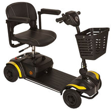 Load image into Gallery viewer, Mobility-World-LTd-UK-Rascal-Velumili-Transportable-Mobility-Scooter-Yellow-Star