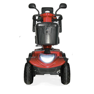 Mobility-World-Ltd-UK-Scooterpac-Ignite-Mini-Mobility-Scooter-Red-Front-View