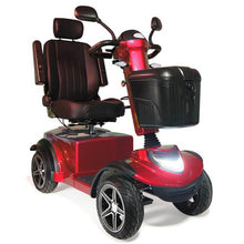 Load image into Gallery viewer, Mobility-World-Ltd-UK-Scooterpac-Ignite-Mini-Mobility-Scooter-Red-Light-On