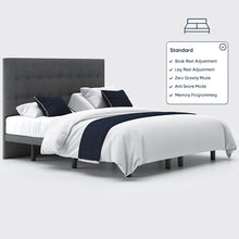 Load image into Gallery viewer, Mobility-World-Ltd-UK-Opera-Motion-Adjustable-Bed-Double-With-Head-Board-emerald-antracite-standard-Super-King-Dual 