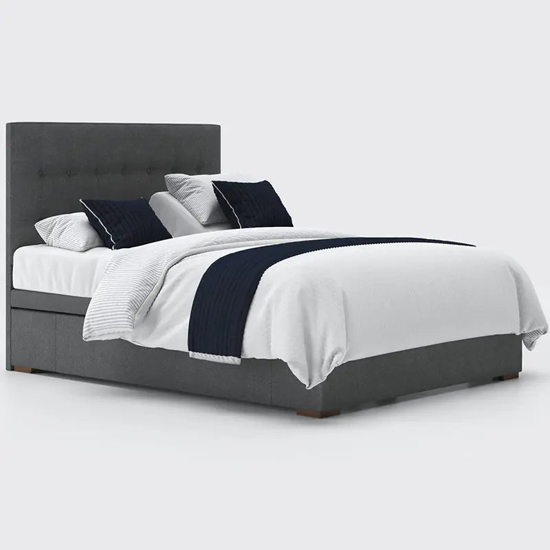Motion Divan Dual Adjustable Base Bed With Headboard (Standard