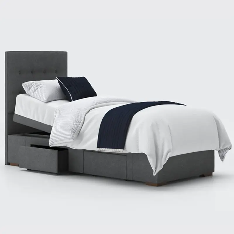 Motion Divan Single Adjustable Base Bed With Headboard (Standard) Mobility World UK
