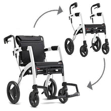 Load image into Gallery viewer, Mobility-World-Ltd-UK-Rollz-Rollator-Walker-Motion-Pebble-White