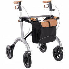 Load image into Gallery viewer, Mobility-World-Ltd-UK-Saljol-Carbon-Rollator-Walker-62-cms-CR62-Star-Silver