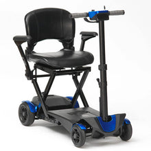 Load image into Gallery viewer, Mobility-World-Mway-Auto-Folding-Mobility-Scooter-in-UK-Blue