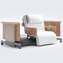 Load image into Gallery viewer, Mobility-World-Opera-RotoBed-105cm-Arms-Free-Rotating-Chair-Bed-UK-ivory