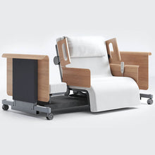 Load image into Gallery viewer, Mobility-World-Opera-RotoBed-105cm-Arms-Head-sides-Free-Rotating-Chair-Bed-UK-antracite