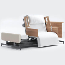 Load image into Gallery viewer, Mobility-World-Opera-RotoBed-Home-Rotating-Chair-Bed-105cm-Arms-Head-Wired-Remote-Handset-Ivory