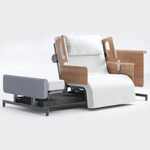 Load image into Gallery viewer, Mobility-World-Opera-RotoBed-Home-Rotating-Chair-Bed-105cm-Arms-Head-Wired-Remote-Handset-Srone
