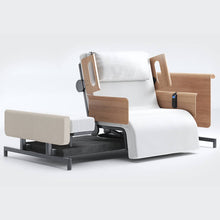 Load image into Gallery viewer,    Mobility-World-Opera-RotoBed-Home-Rotating-Chair-Bed-105cm-Arms-Head-Wireless-Remote-Handset-UK-Ivory