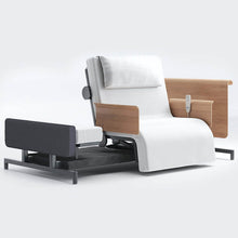 Load image into Gallery viewer, Mobility-World-Opera-RotoBed-Home-Rotating-Chair-Bed-105cm-Arms-Wired-Remote-Handset-UK-antracite
