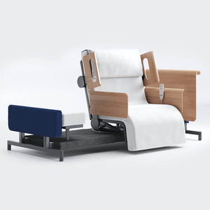 Mobility-World-Opera-RotoBed-Home-Rotating-Chair-Bed-90cm-Arms-Head-Wired-Remote-Handset-UK-Dark-Petrol