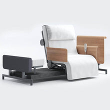 Load image into Gallery viewer, Mobility-World-Opera-RotoBed-Home-Rotating-Chair-Bed-90cm-Arms-Wired-Remote-Handset-UK-Antracite