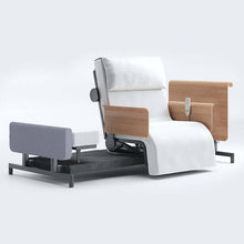 Load image into Gallery viewer, Mobility-World-Opera-RotoBed-Home-Rotating-Chair-Bed-90cm-Arms-Wired-Remote-Handset-UK-Stone