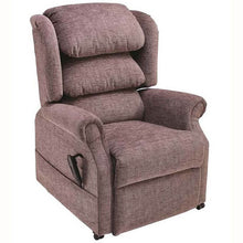 Load image into Gallery viewer, Mobility-World-UK-Ambassador-Cosi-Chair-Waterfall-Dual-Motor-Riser-Recliner-kilburn-Mink