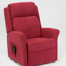 Load image into Gallery viewer, Mobility-World-UK-Arlington-Dual-Motor-Rise-Recliner-Chair-Memphis-Berry