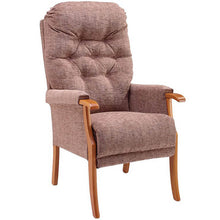 Load image into Gallery viewer, Mobility-World-UK-Avon-High-Back-Chair-kilburn-cocoa
