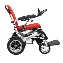 Load image into Gallery viewer, Mobility-World-UK-Dash-eFold-Lightweight-Electric-Auto-Folding-Power-Wheelchair-Red