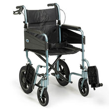 Load image into Gallery viewer, Mobility-World-UK-Days-Escape-Lite-Wheelchair-Silver-Blue