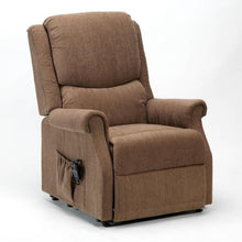 Load image into Gallery viewer, Mobility-World-UK-Dayton-Single-Motor-Rise-Recliner-Chair-Indiana-Mushroom