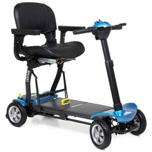 Load image into Gallery viewer, Mobility-World-UK-EDrive-Portable-Travel-Scooter-with-Lithium-Battery-Blue