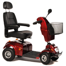 Load image into Gallery viewer, Mobility-World-UK-Freerider-City-Ranger-6-Mobility-Scooter-Red