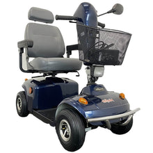 Load image into Gallery viewer, Mobility-World-UK-Freerider-Mayfair-4-Mobility-Scooter-with-canopy-blue