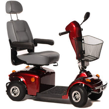 Load image into Gallery viewer, Mobility-World-UK-Freerider-Mayfair-4-Mobility-Scooter-with-canopy-color-red