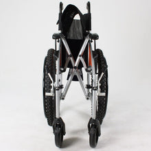 Load image into Gallery viewer, Mobility-World-UK-G-Explorer-Self-Propelled-All-Terrain-Wheelchair-Folding-Side-View