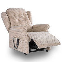 Load image into Gallery viewer, Mobility-World-UK-Innsbruck-Button-Back-Dual-Motor-Riser-Recliner-Chair